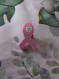 Pin's Ruban Rose Impressif 3D — Solidarité Octobre Rose